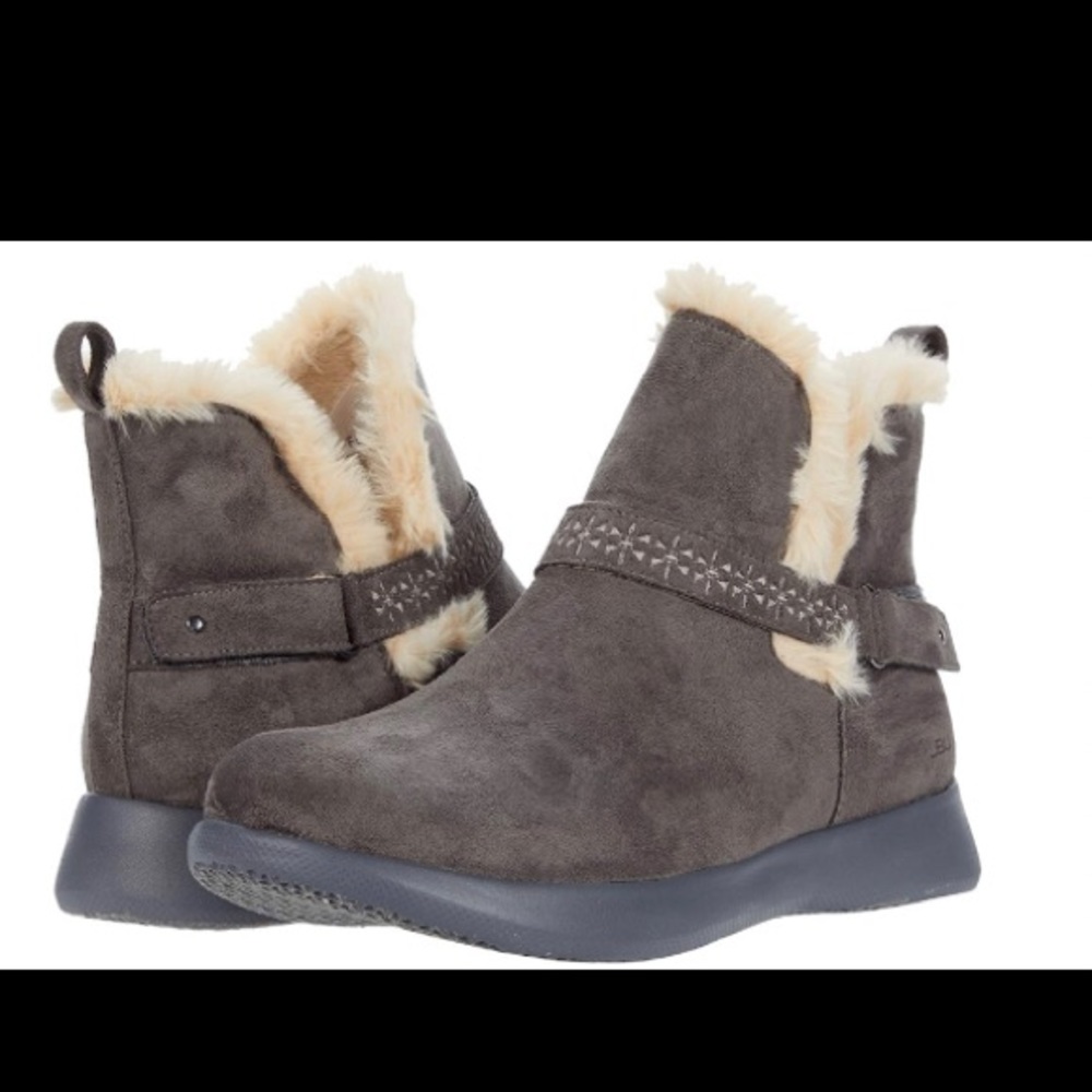 NWT JBU Cozylined Storm Booties - Grey 6.5